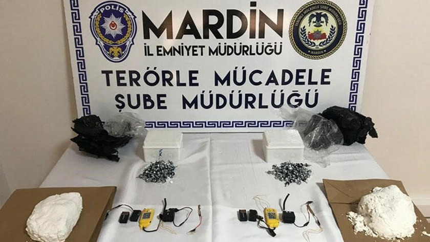 MİT-polis ortak operasyon: 3 kilo 418 gram patlayıcı ele geçirdi