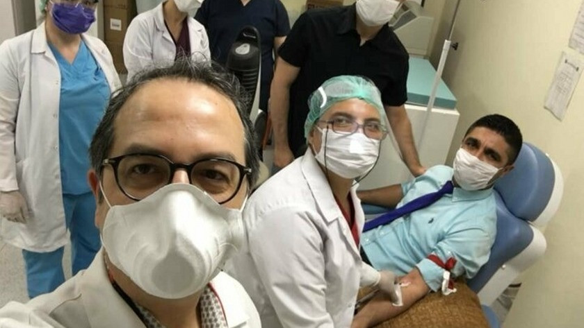 Çanakkale Devlet Hastanesi Başhekimi immün plazma bağışında bulundu