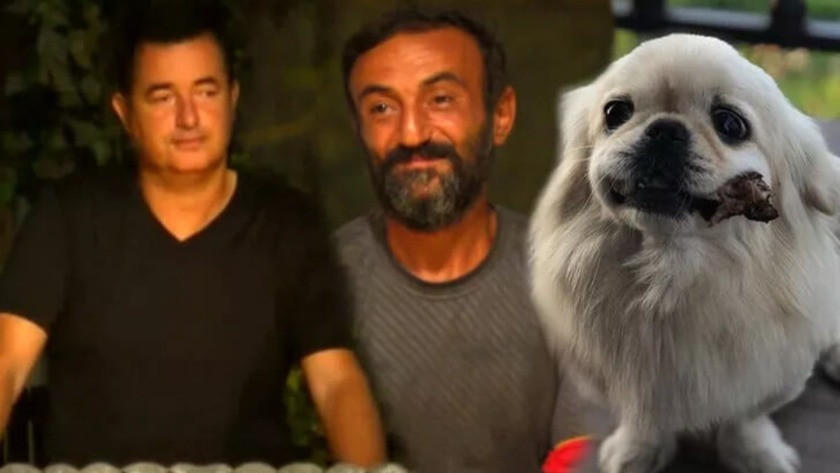 Ersin Korkut, arkadaşlarının aldığı köpeği paylaştı
