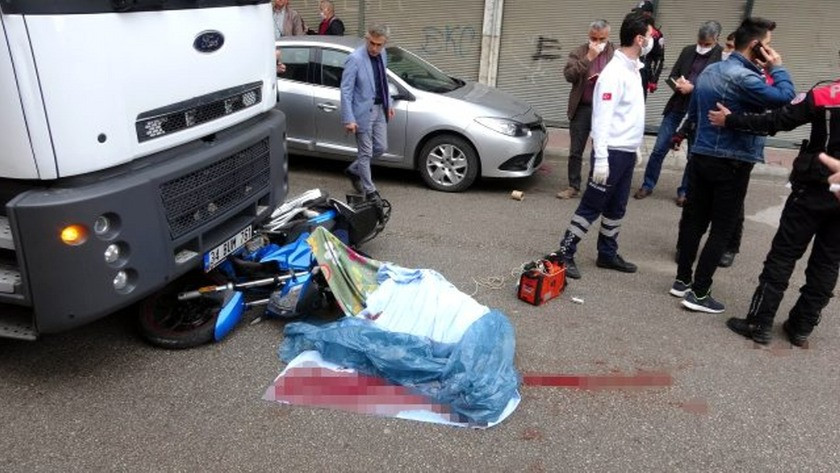 Samsun'da feci motorsiklet kazası