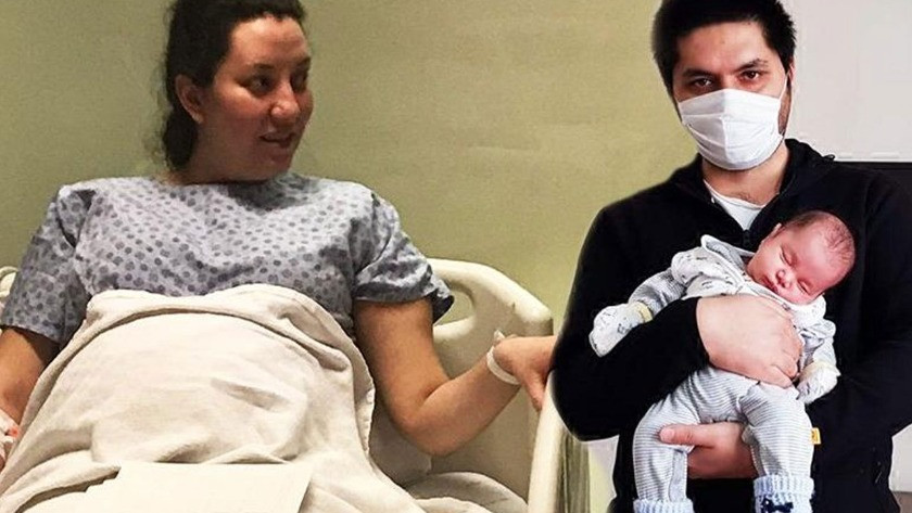 Dilek hemşire bebeğinin kokusuna doyamadı! Koronavirüse yenik düştü