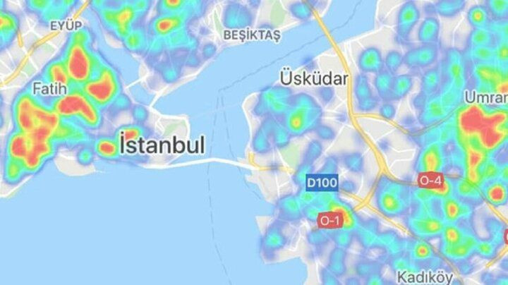 İstanbul'un koronavirüs yoğunluk haritası ilçe ilçe güncellendi! - Sayfa 2
