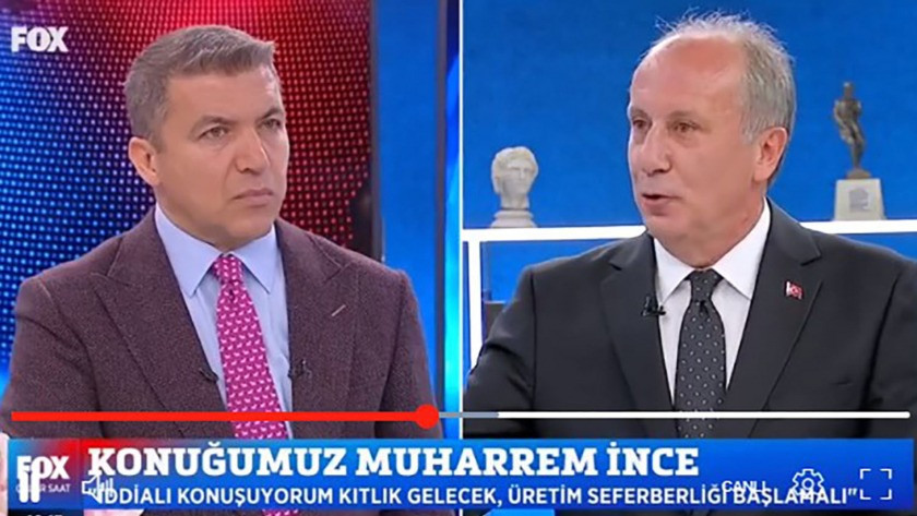 Muharrem İnce’den canlı yayını terk etmesine ilişkin yeni açıklama!