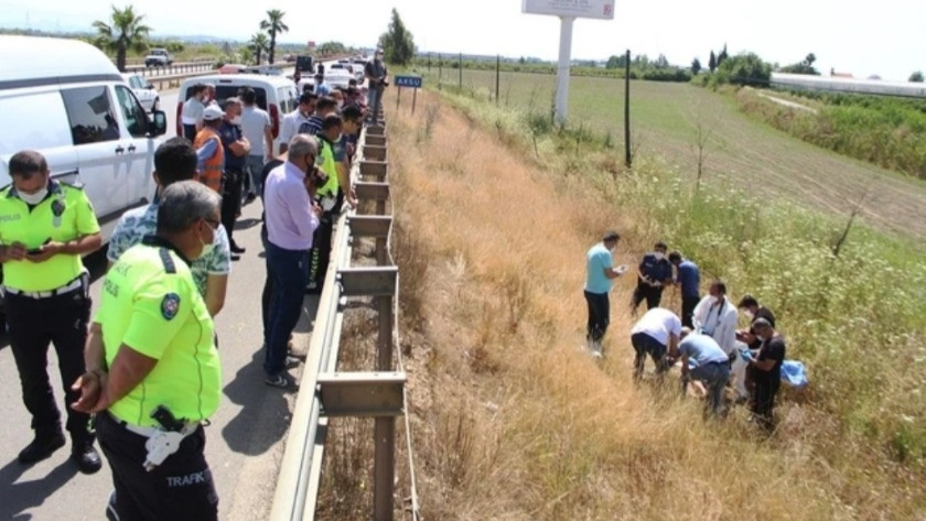 Antalya'da yol kenarında cansız bir beden bulundu