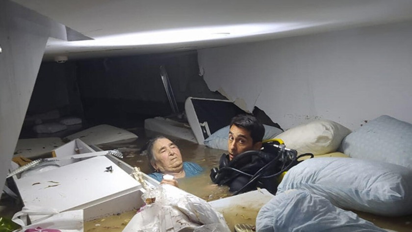 Adana'da dalgıçın kurtardığı kadında koronavirüs çıktı!
