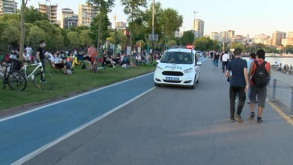 Caddebostanda yasak var  ama maske takan yok! - Sayfa 3