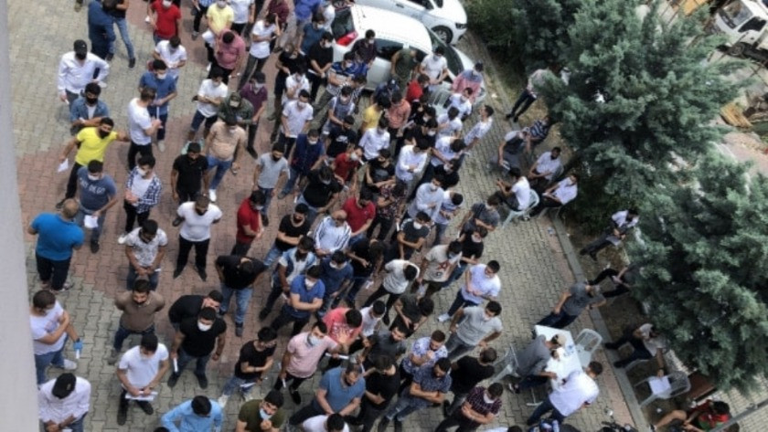 İstanbul'da korkutan görüntü: Test kuyruğu