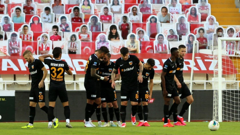 Sivasspor - Kayserispor maç sonucu: 0-2 özet ve golleri izle