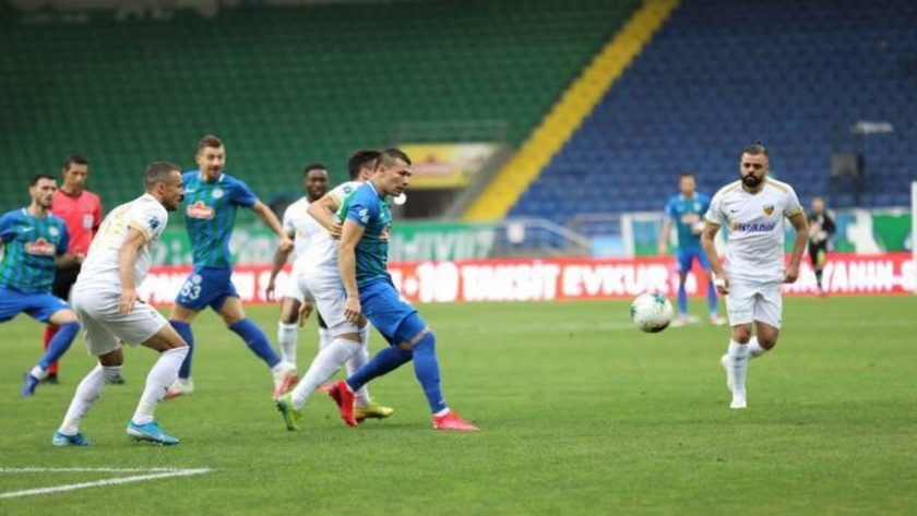 Çaykur Rizespor - Kayserispor maç sonucu: 3-2 özet ve golleri izle