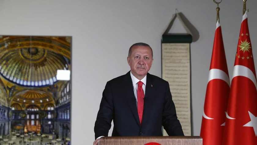 Erdoğan'dan Rusya ve Yunanistan'a Ayasofya yanıtı