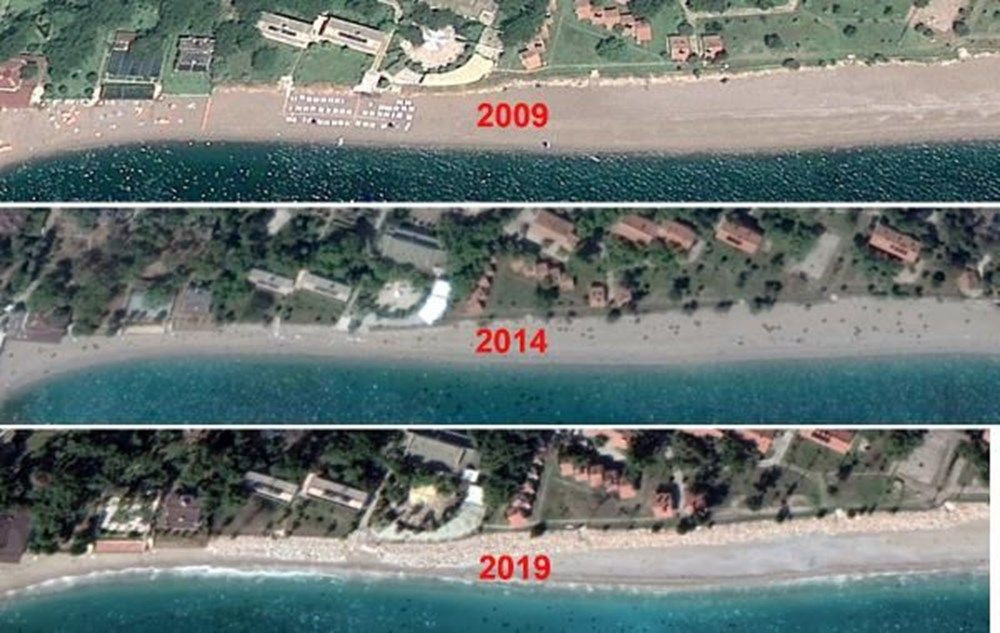 Antalya'da o sahil 60 yılda 35 metre eridi! Bir havluluk yer kaldı - Sayfa 2