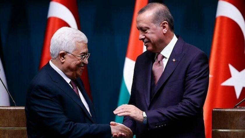 Filistin Devlet Başkanı'ndan Erdoğan'a Ayasofya teşekkürü
