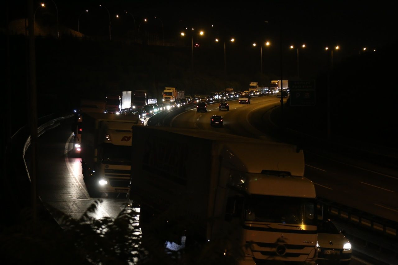 TEM Otoyolu Kocaeli geçişinde Kurban Bayramı yoğunluğu - Sayfa 1