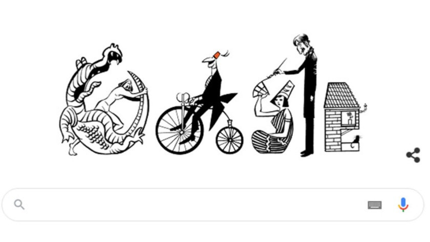 Google'dan Doodle sürprizi: Turhan Selçuk Google Doodle oldu!
