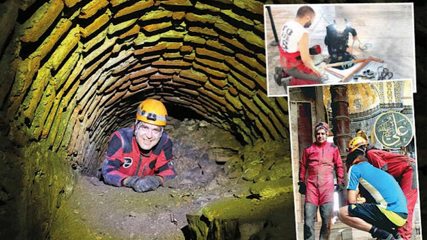 Ayasofya'nın altındaki tünellerin sırrı ortaya çıktı