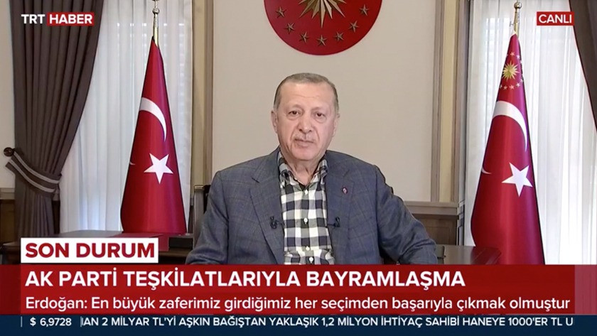 Cumhurbaşkanı Erdoğan'ın canlı yayın kazası: Geri al geri al...! video izle