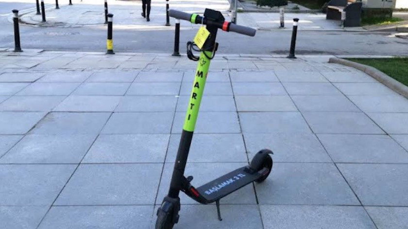 Elektrikli scooter Martı'ya plaka zorunluluğu geliyor !