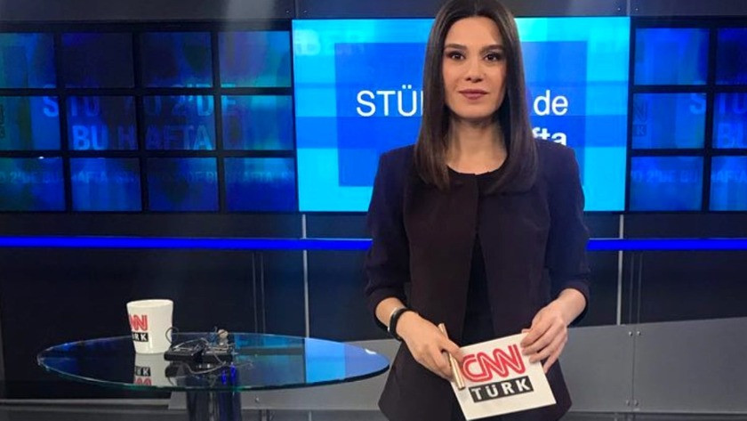 CNN Türk'ün başarılı spikeri Büşra Sanay ekranlara geri döndü
