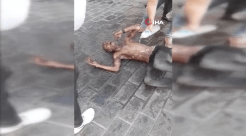 Taksim’de dehşete olay! Tiner kullanan iki kardeşten ağabey, kardeşini tinerle yaktı! video izle - Sayfa 4