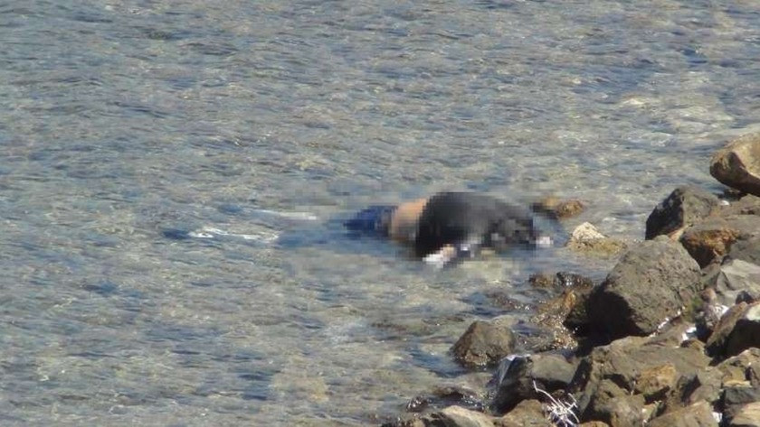 Balıkesir Ayvalık'ta erkek cesedi sahile vurdu