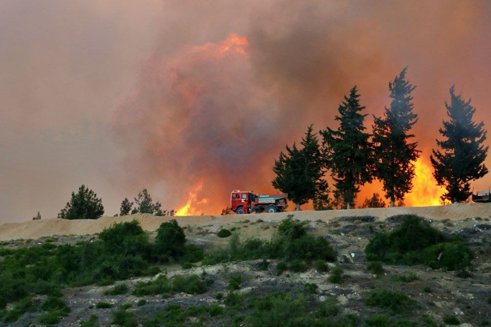 Adana'da korkutan orman yangını! 6 köy boşaltıldı - Sayfa 4