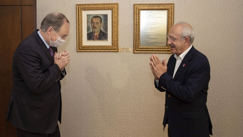 Kılıçdaroğu, AB Türkiye Delegasyonu Başkanı Berger'le görüştü