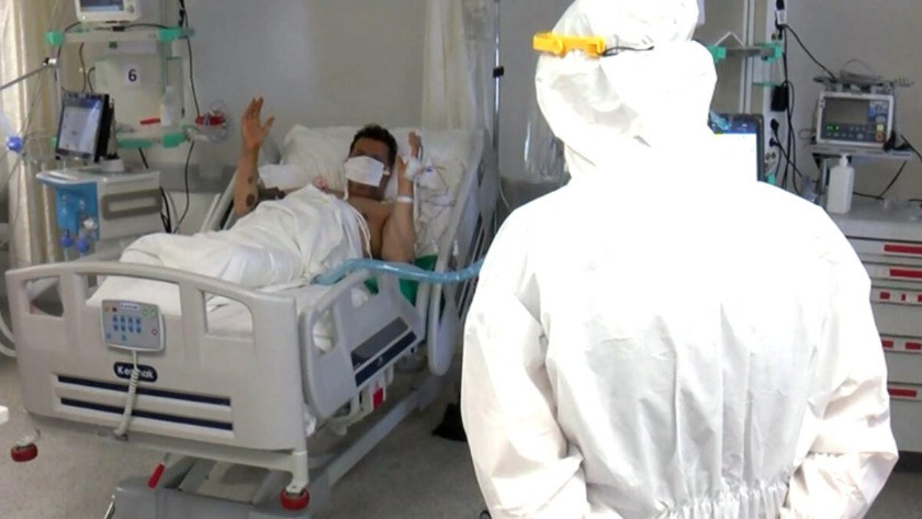 Ankara'da yoğun bakımdaki koronavirüs hastasından 'halay' sitemi