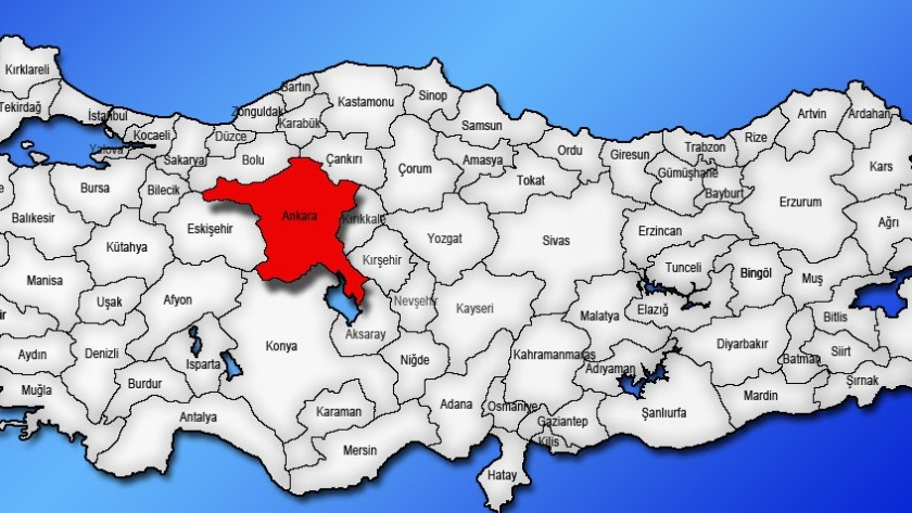 Ankara'da kırmızı alarm ! İşte ilçe ilçe koronavirüs haritası...