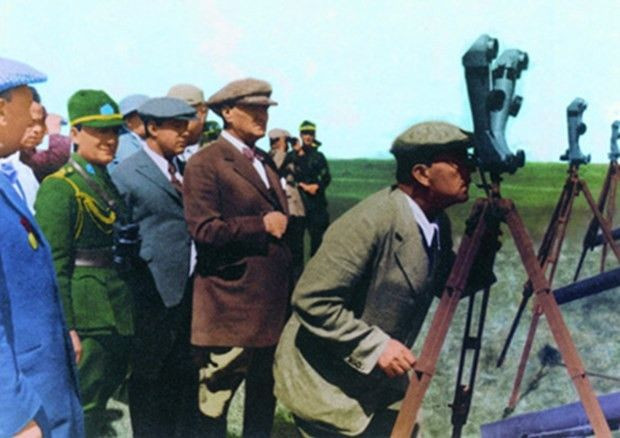 Genelkurmay Atatürk'ün az bilinen renkli fotoğraflarını yayınladı - Sayfa 2