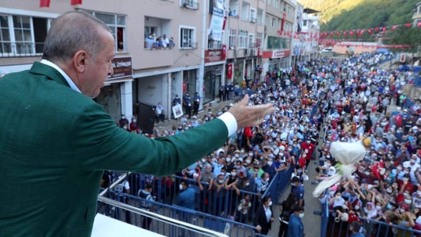 Bakan Koca'ya Cumhurbaşkanı Erdoğan'ın Giresun mitingi soruldu