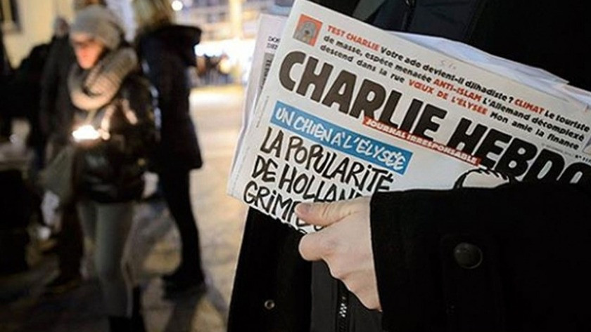 Charlie Hebdo'ya 'Hz. Muhammed karikatürü' tepkisi