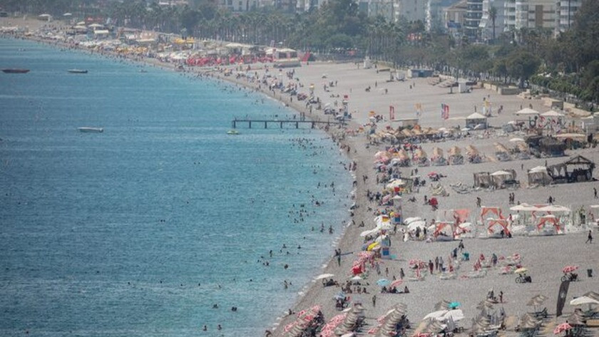 Eylül ayında Antalya'da sıcaklık 40 derece!