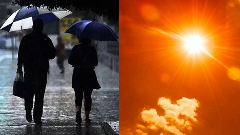 Meteoroloji'den hem sıcak hava hem kuvvetli yağış uyarısı var!