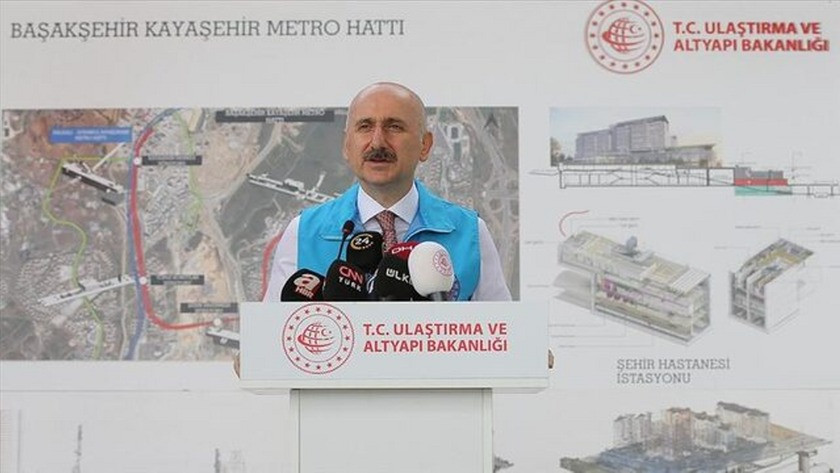 Başakşehir-Kayaşehir Metro Hattı 18 ay sonra hizmete girecek
