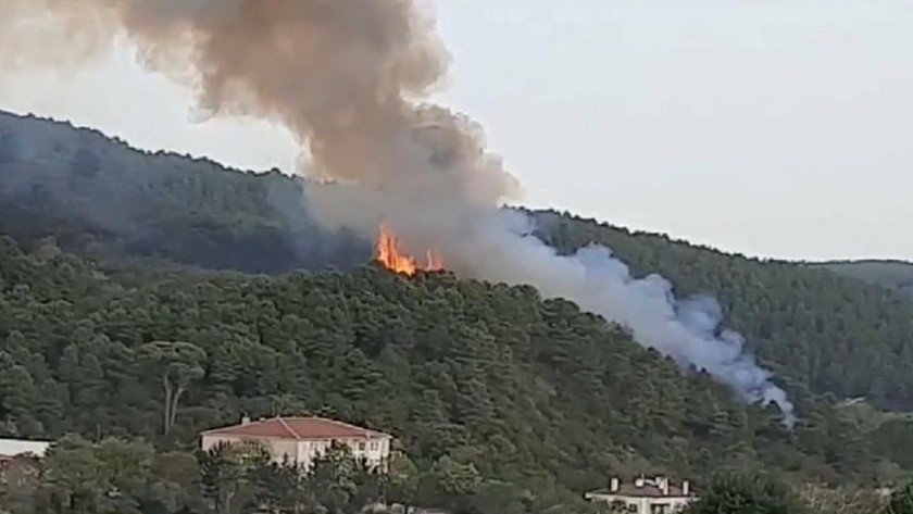 Anadolu Hisarı'ndaki korkutan yangın söndürüldü