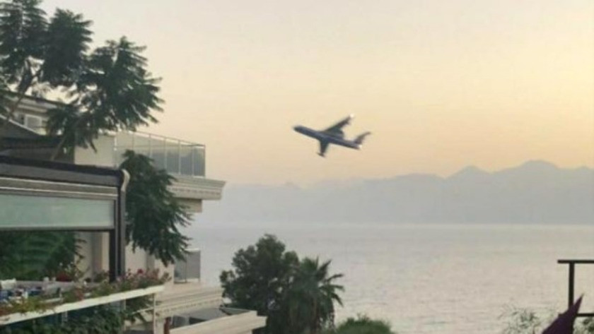 Antalya'da Rus pilottan tedirgen eden hareketler