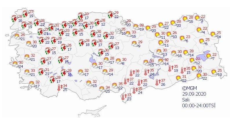 Meteoroloji'den 28 il ile hortum dolu ve şiddetli yağış uyarısı! Liste'de İstanbul'da var - Sayfa 3