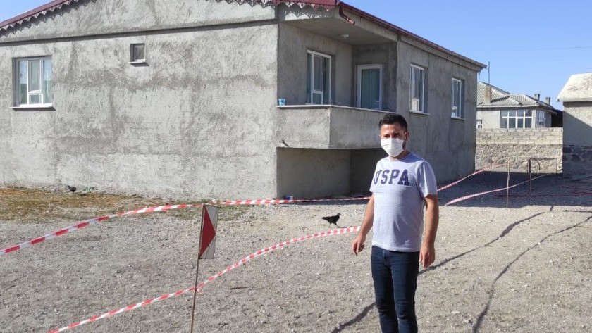 Konya'da obruk riski nedeniyle ev tahliye edildi