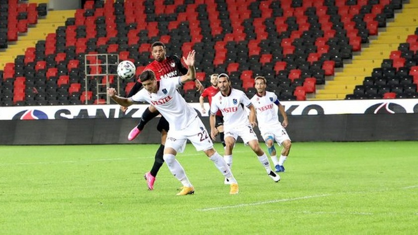 Trabzonspor Gaziantep'e takıldı!