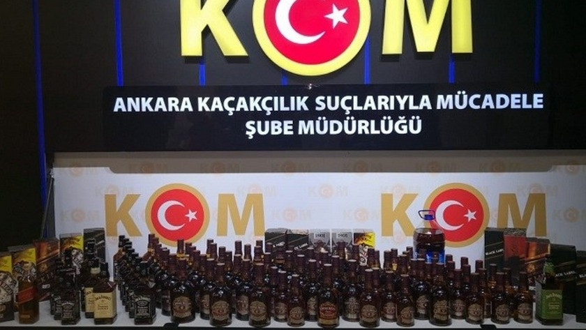 Ankara merkezli 5 ilde sahte içki operasyonu!