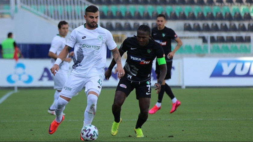 Denizlispor - Konyaspor maç sonucu: 0-0 özet izle
