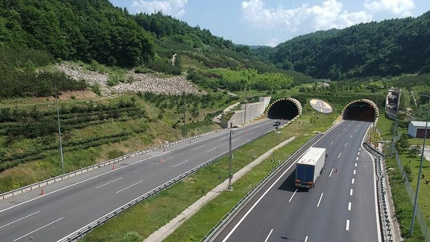Bolu Dağı tüneli Ankara istikameti 32 gün kullanılamayacak