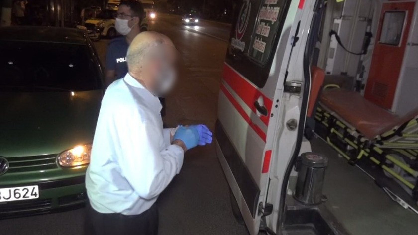Hastaneden kaçan korona hastası 80'lik dede minibüste yakalandı