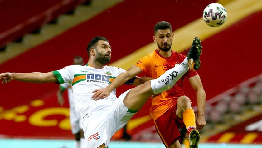 Galatasaray Alanyaspor maçı özet ve golleri