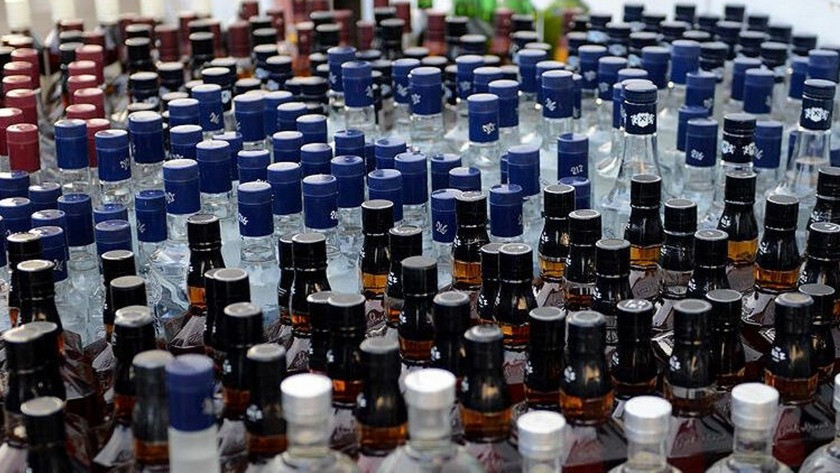 142 adet yasa dışı alkollü içki imalathanesi deşifre edilmiştir