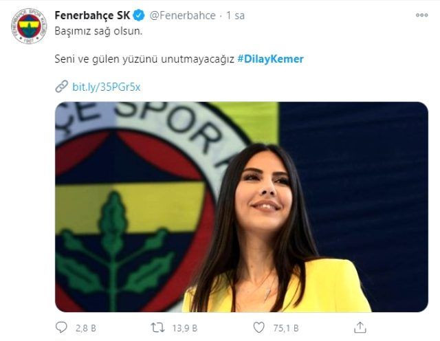 Hayatını kaybeden Dilay Kemer için spor ve medya dünyasından başsağlığı mesajları - Sayfa 4