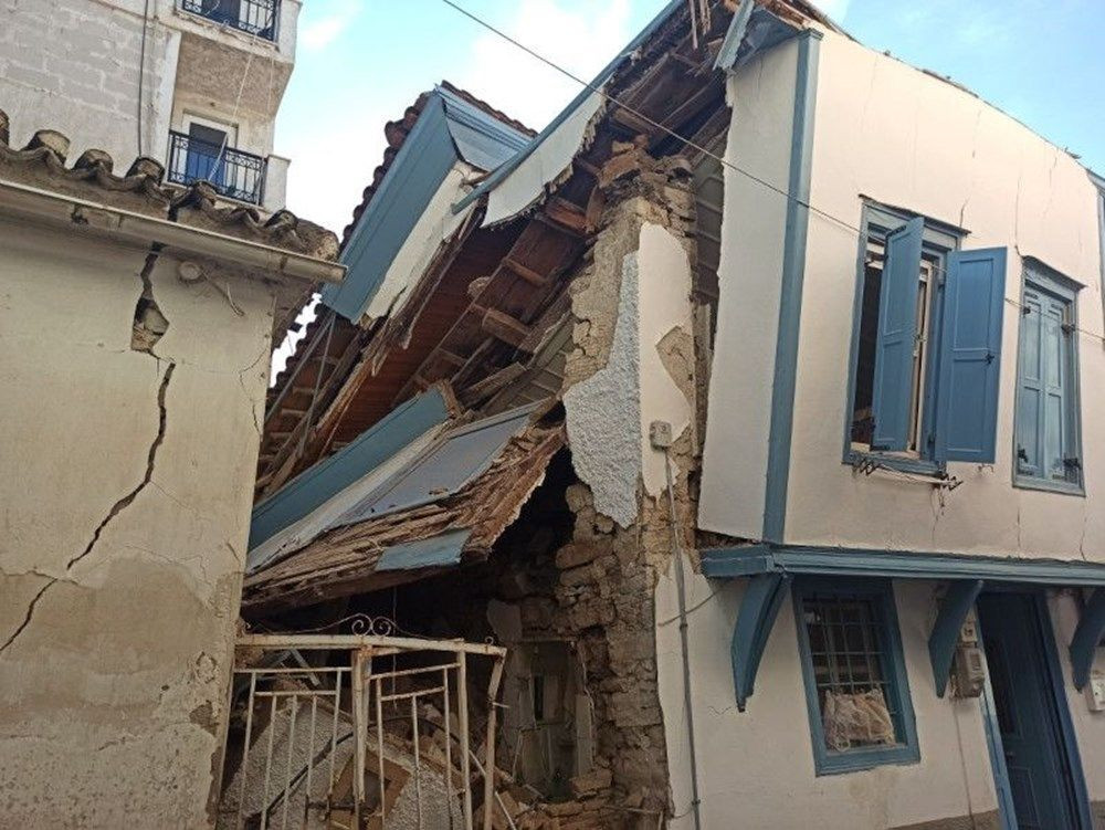 Depremin merkez üssü Yunan adası Sisam'dan ilk görüntüler - Sayfa 3