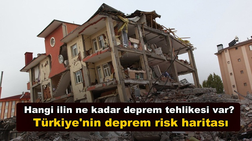 Bu illerde yaşayanlar dikkat! İşte Türkiye'nin deprem haritası