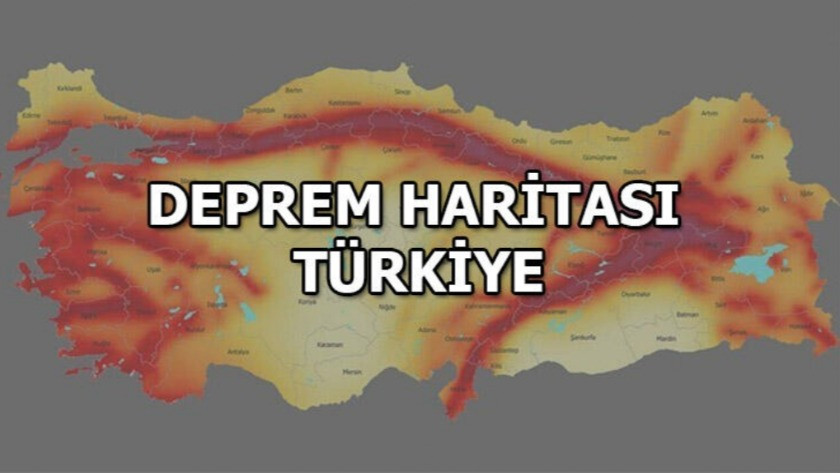Türkiye Deprem Haritası 2020 - En riskli bölgeler