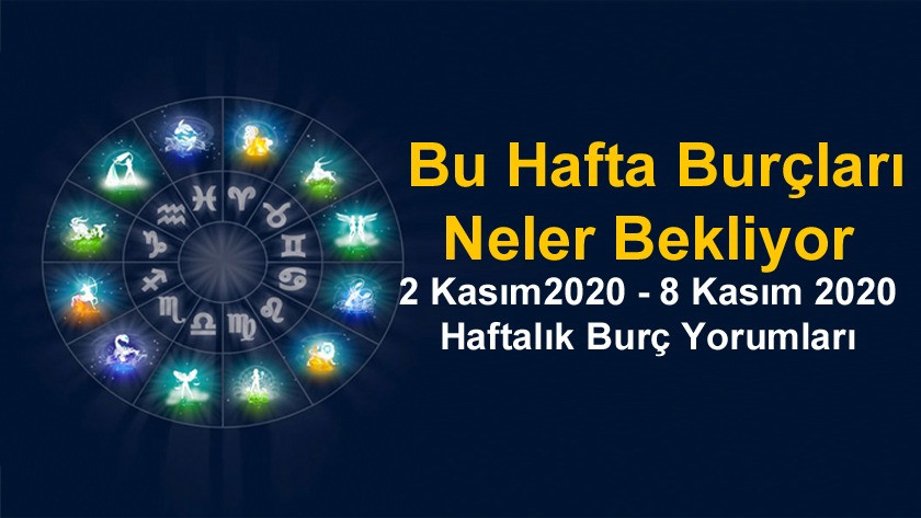 2 Kasım 2020 - 8 Kasım 2020 Haftalık Burç Yorumları - Astroloji